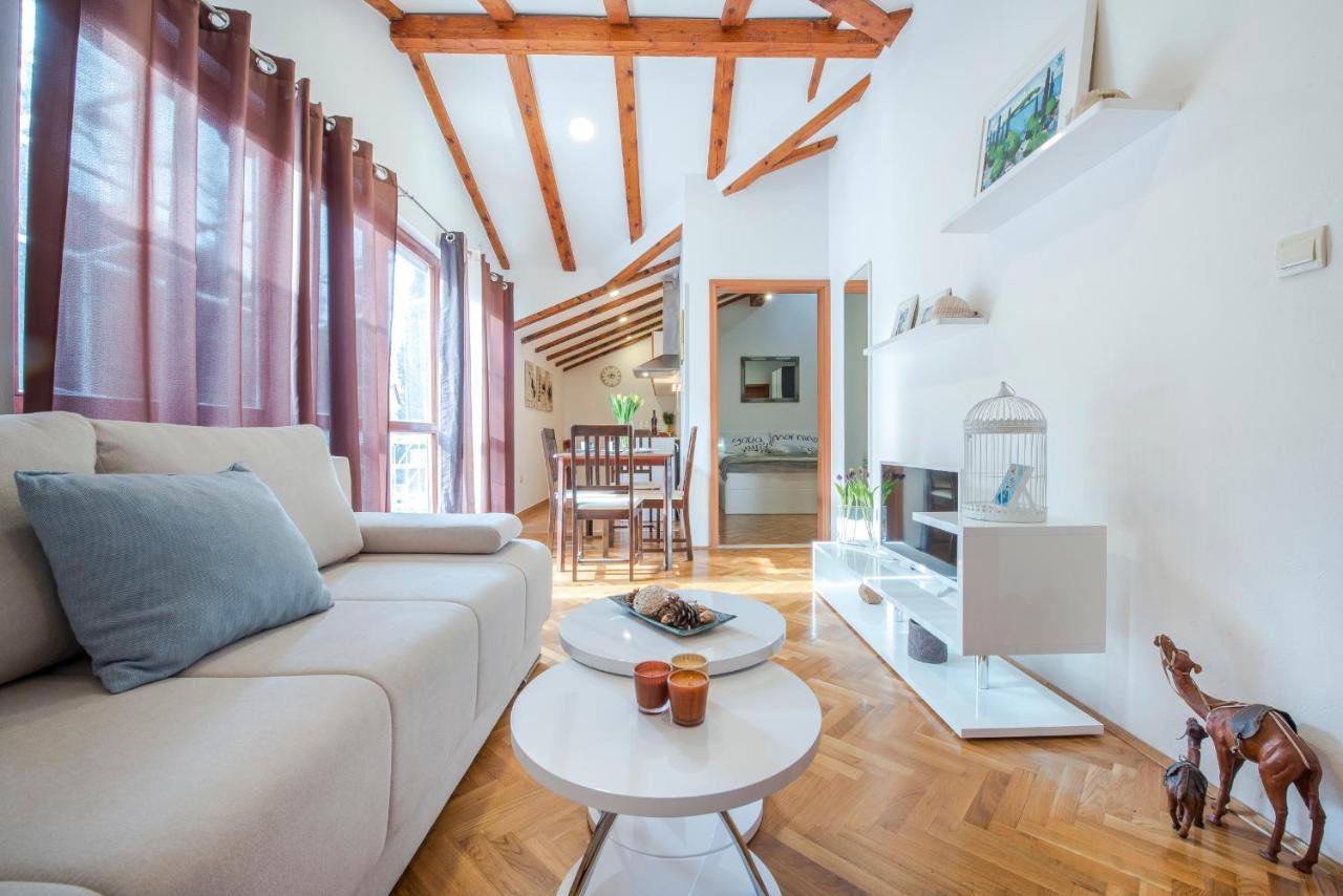 Beach Lapad Apartment Villa Tolja دوبروفينك المظهر الخارجي الصورة